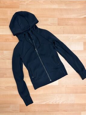 lululemon Full-Zip Hoodie Jacket | Black | Size 4